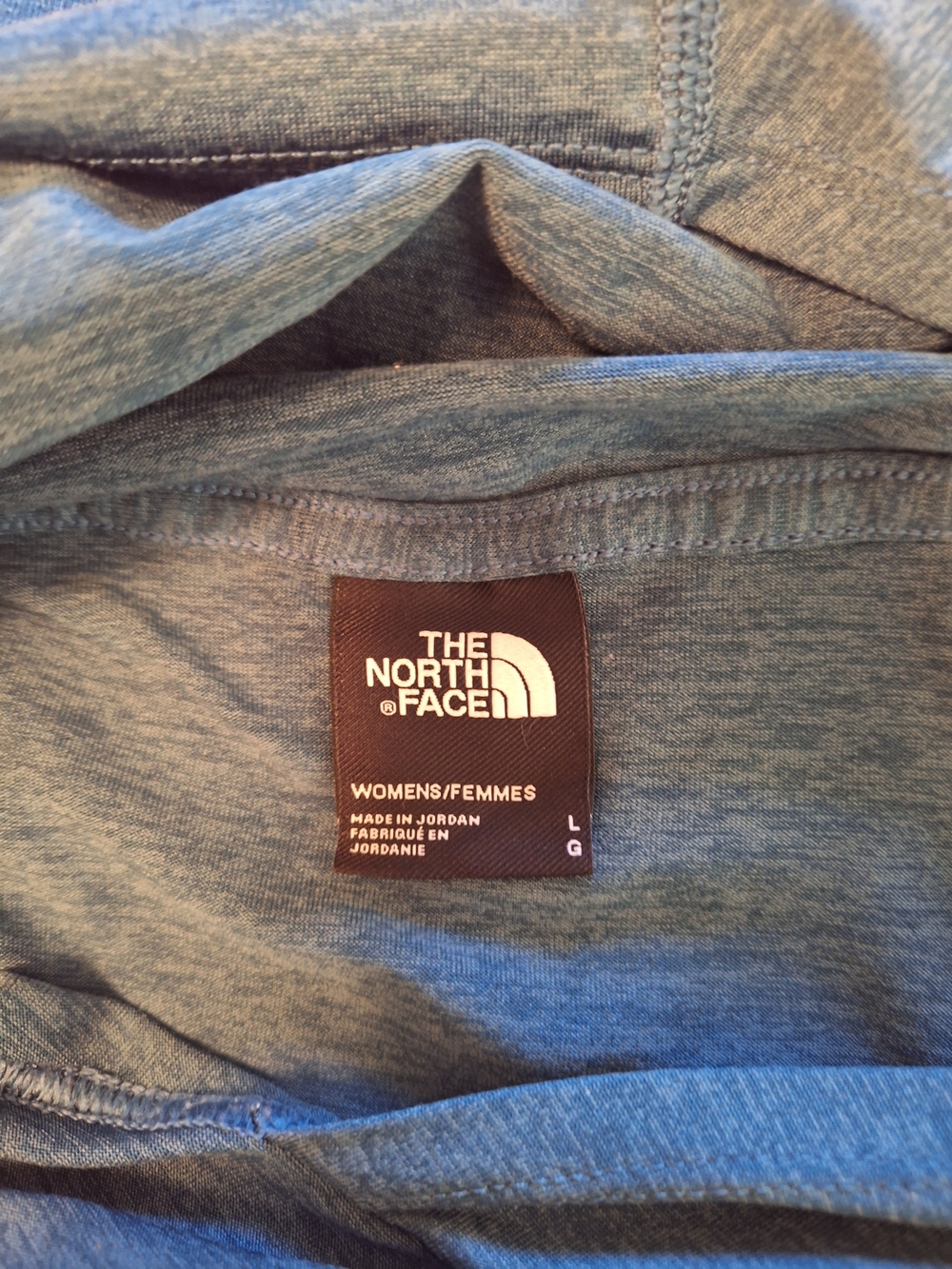 The North Face Heathered Slate Blue Women's Hoodie - Picture 4 of 4
